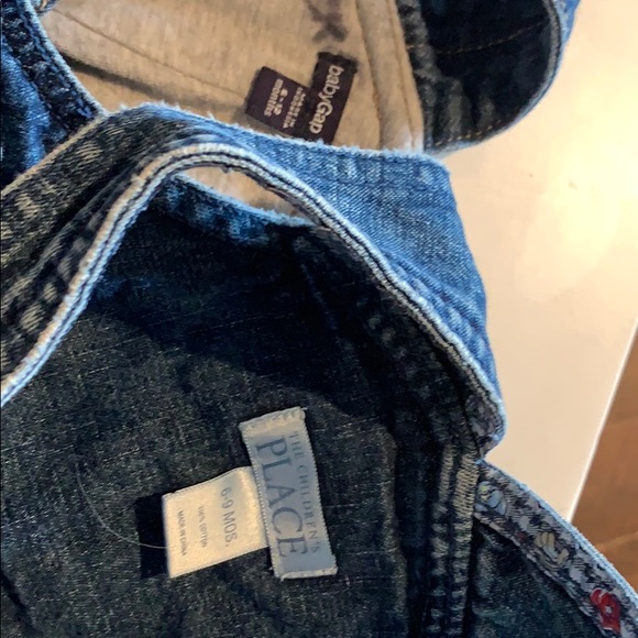 Set of two overalls 6-12 mo - Picture 2 of 4